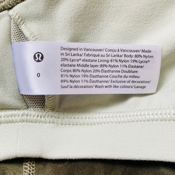 Lululemon Athletica Align Tank Diamond Dye Light Sage Army Green Dark Olive - Picture 3 of 5